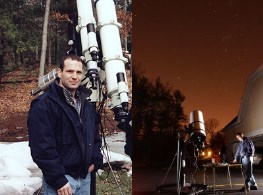 Rob Gendler telescope setup in driveway